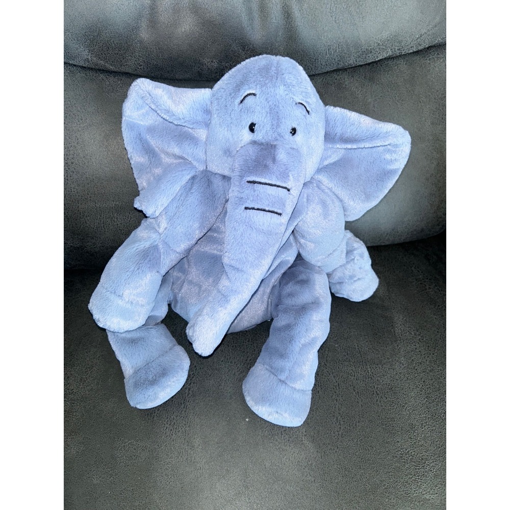 Jellycat Rumpletum Elephant Plush Stuffed Animal Blue Floppy 13 inch NWT